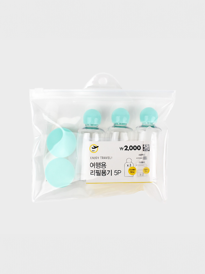다이소 여행용화장용기5p세트