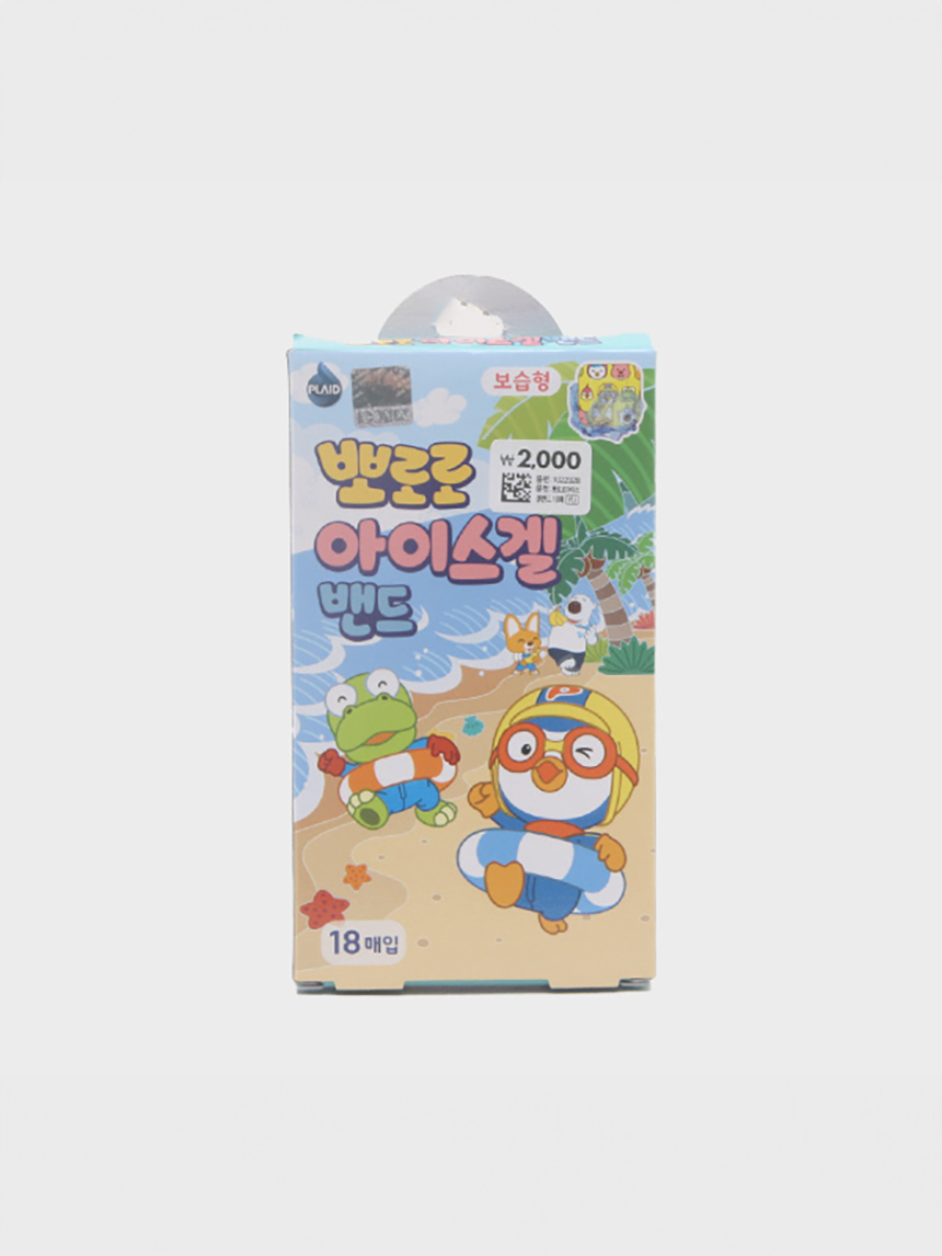 뽀로로 아이스 겔 밴드18매입
