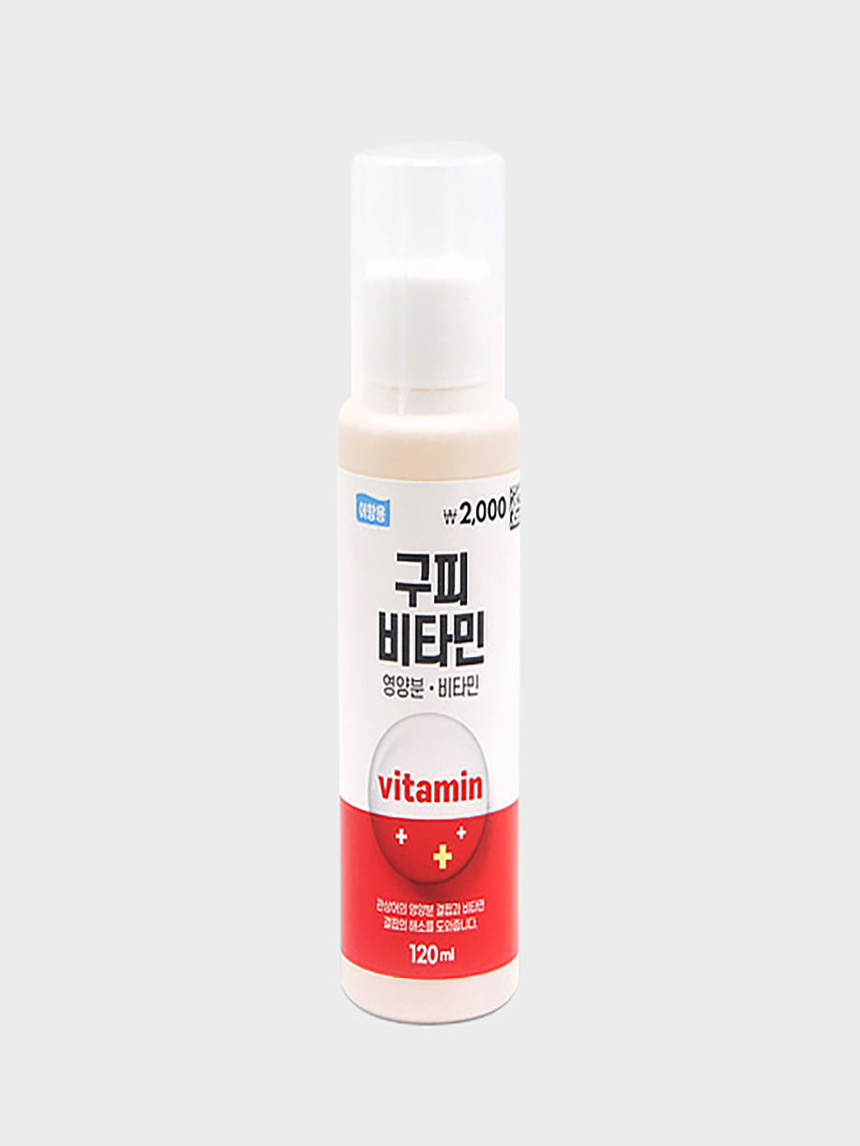[펫] 구피 비타민 120 ml