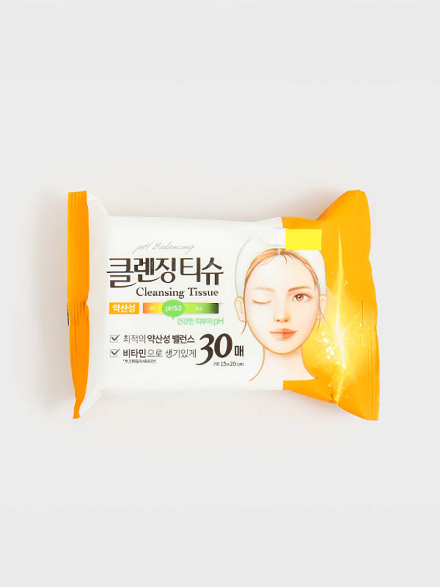 약산성 클렌징티슈 30매