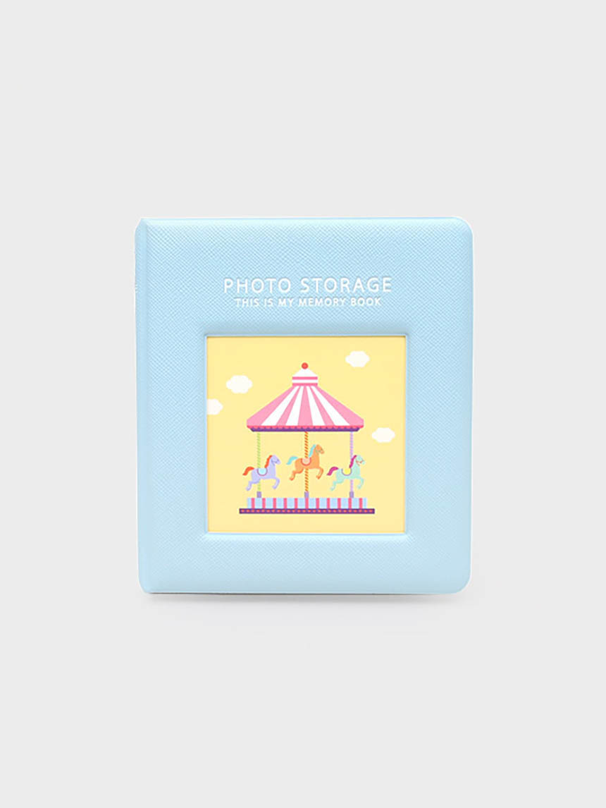 다이소 폴꾸 가죽느낌 포토카드 앨범 20매 80포켓