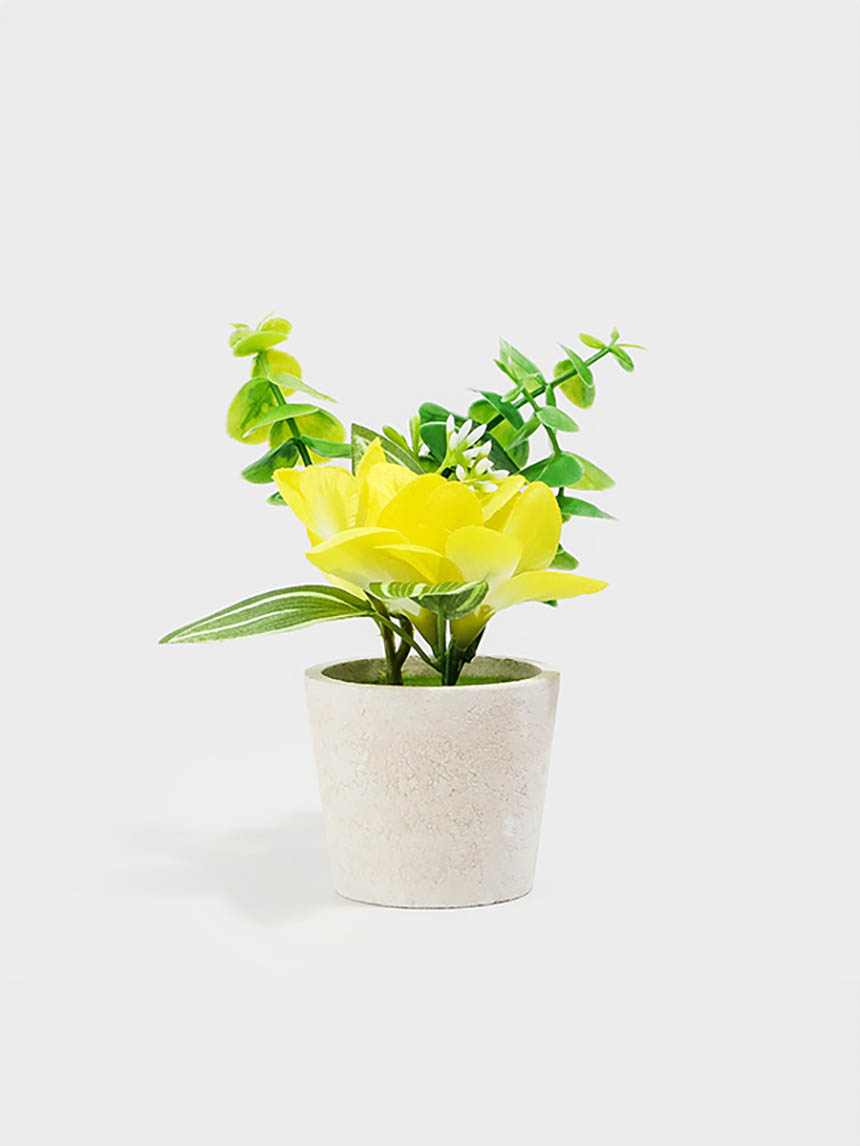 미니 꽃장식 화분조화