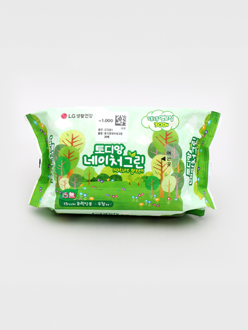 토디앙네이처그린30매