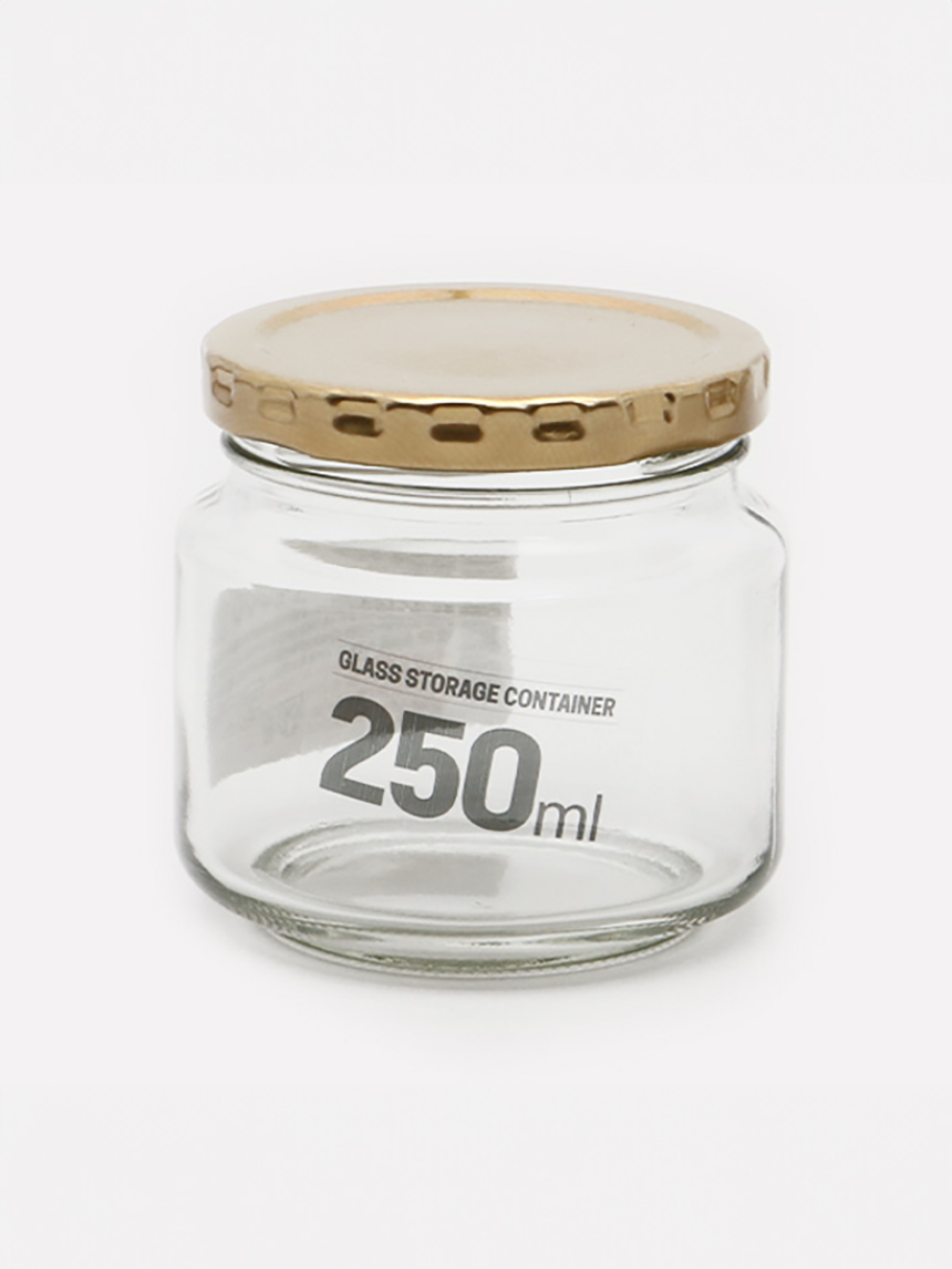 다용도 유리 저장 용기 250 ml