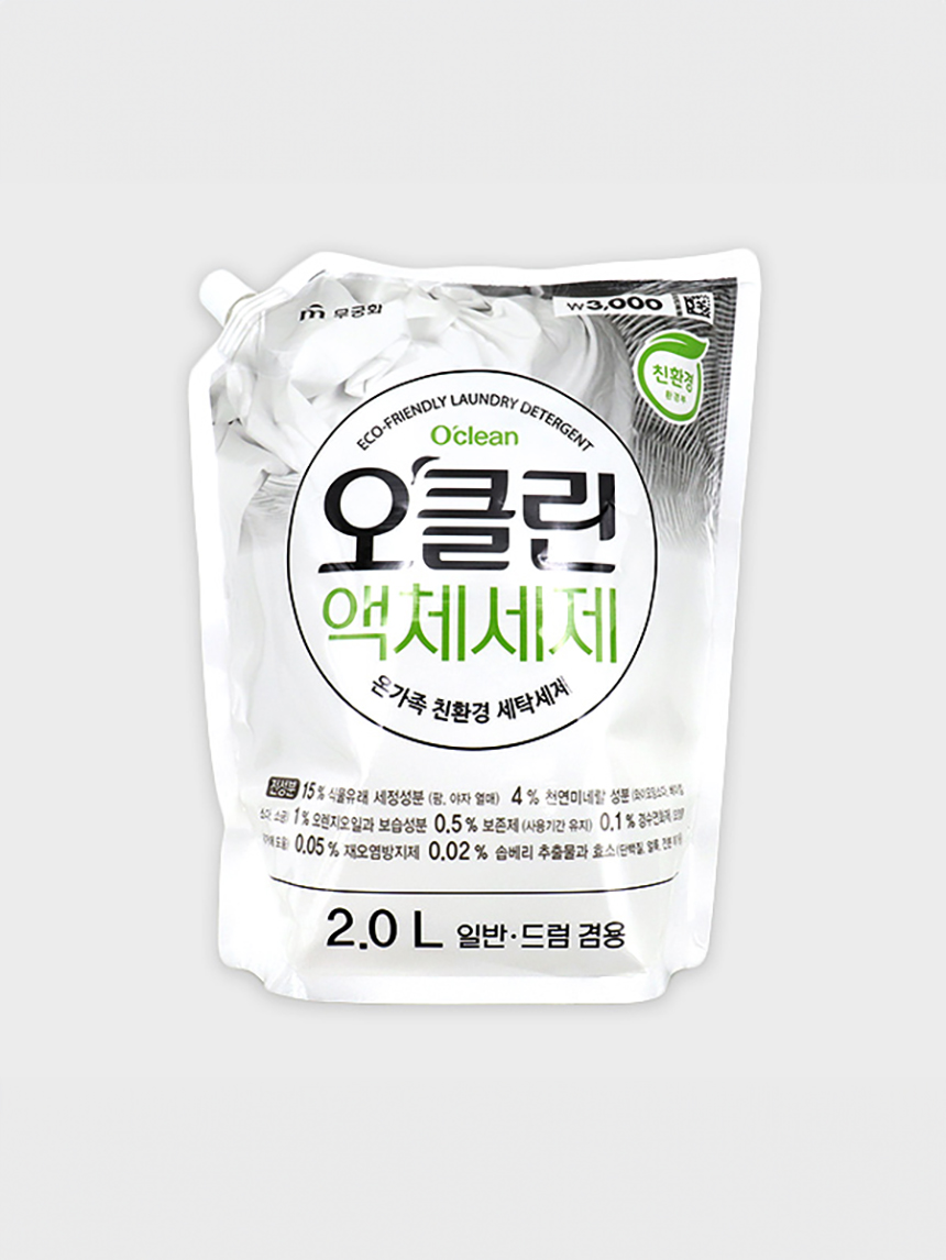 친환경 오클린 액체세제(2 L)