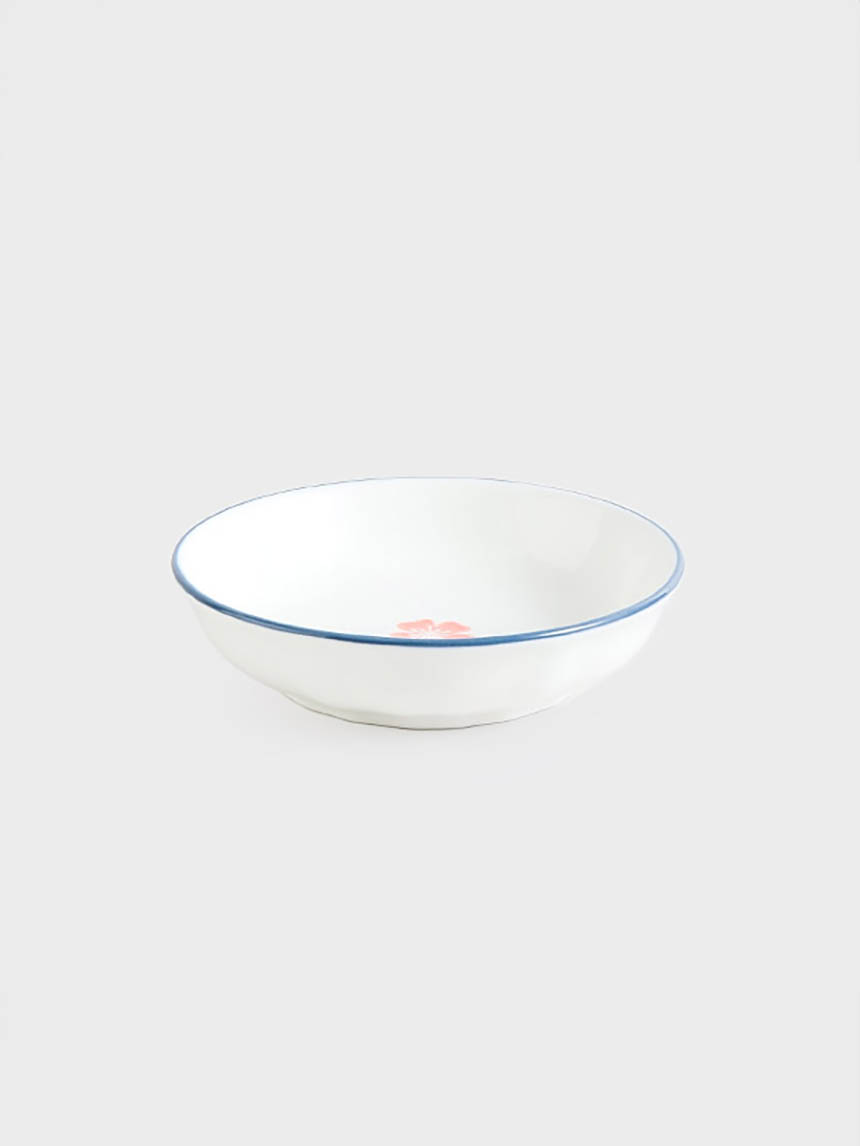플라워 라인 종지 10.5cm