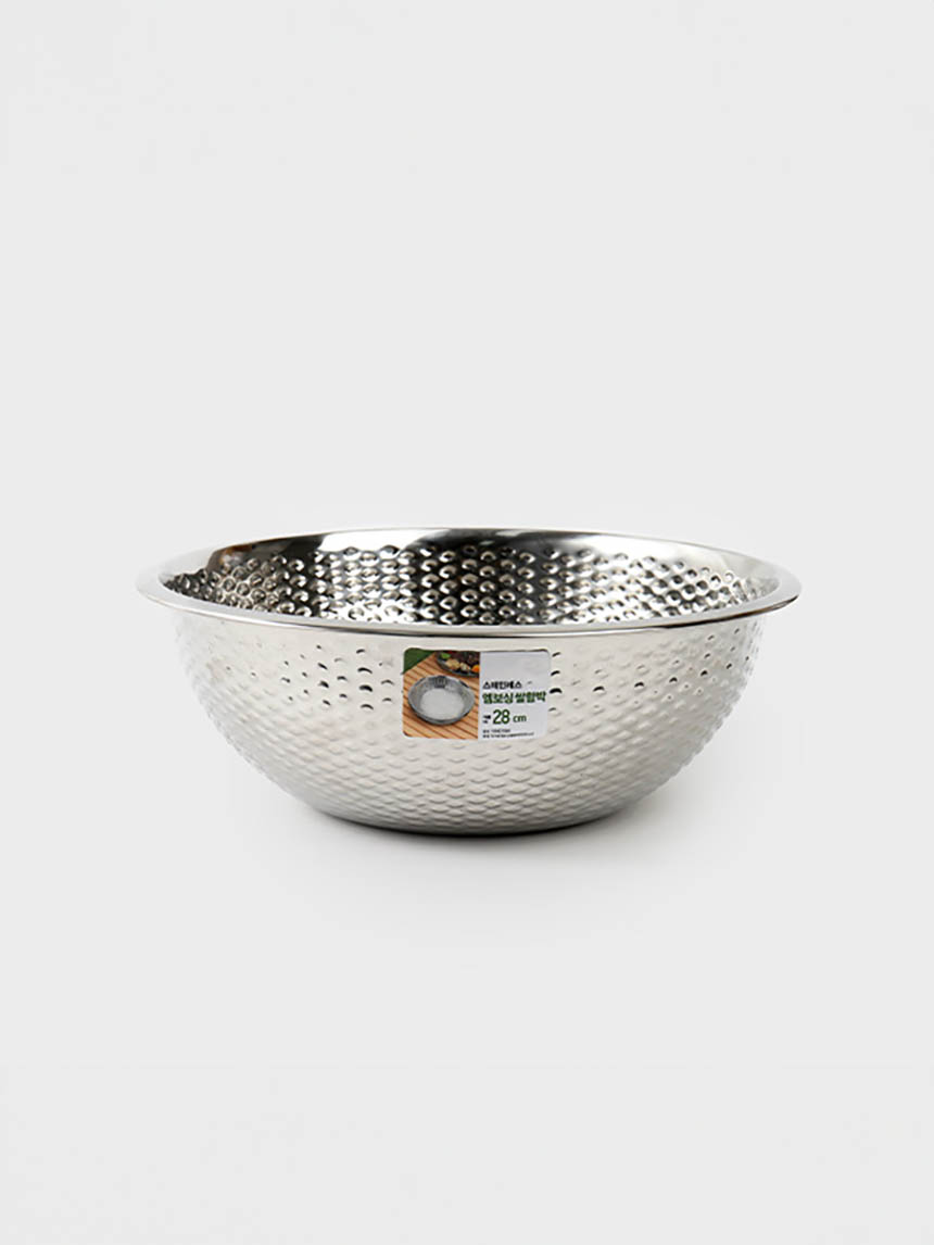 스텐 엠보싱 쌀함박 28cm