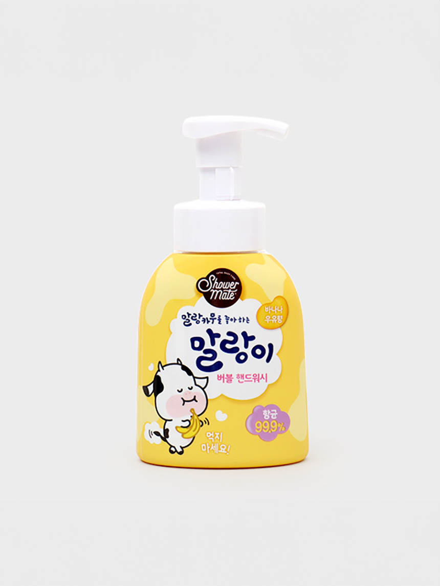 샤워메이트 말랑이 핸드워시 300ml (바나나우유향)