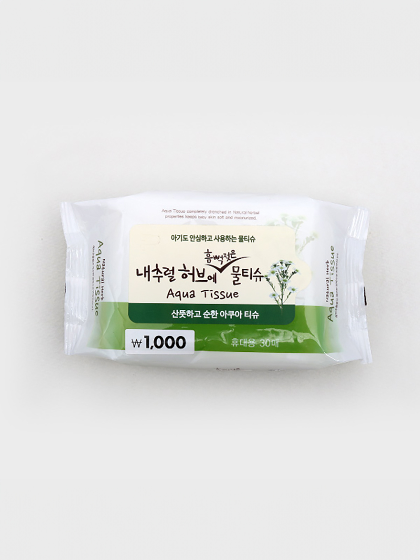 내추럴허브물티슈(30매)