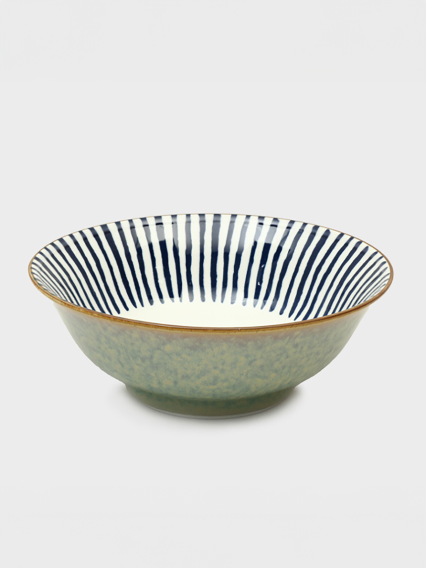 MJ청은줄무늬면기(약21 cm)