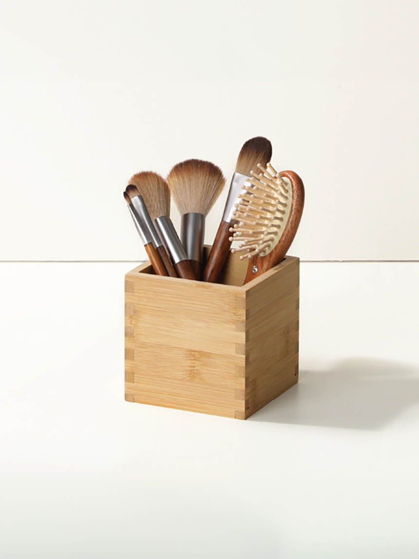 대나무 소품정리함 9x9x9cm
