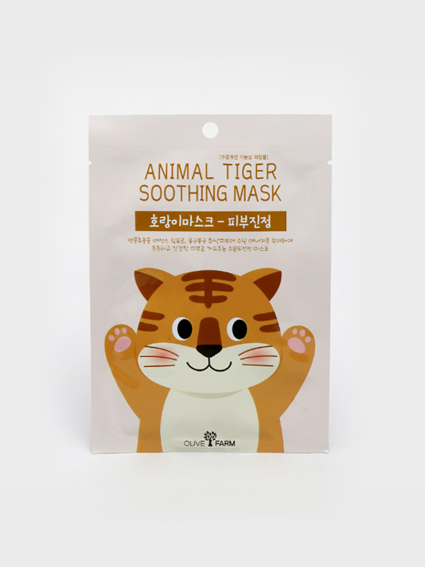 동물 마스크팩 원숭이/호랑이