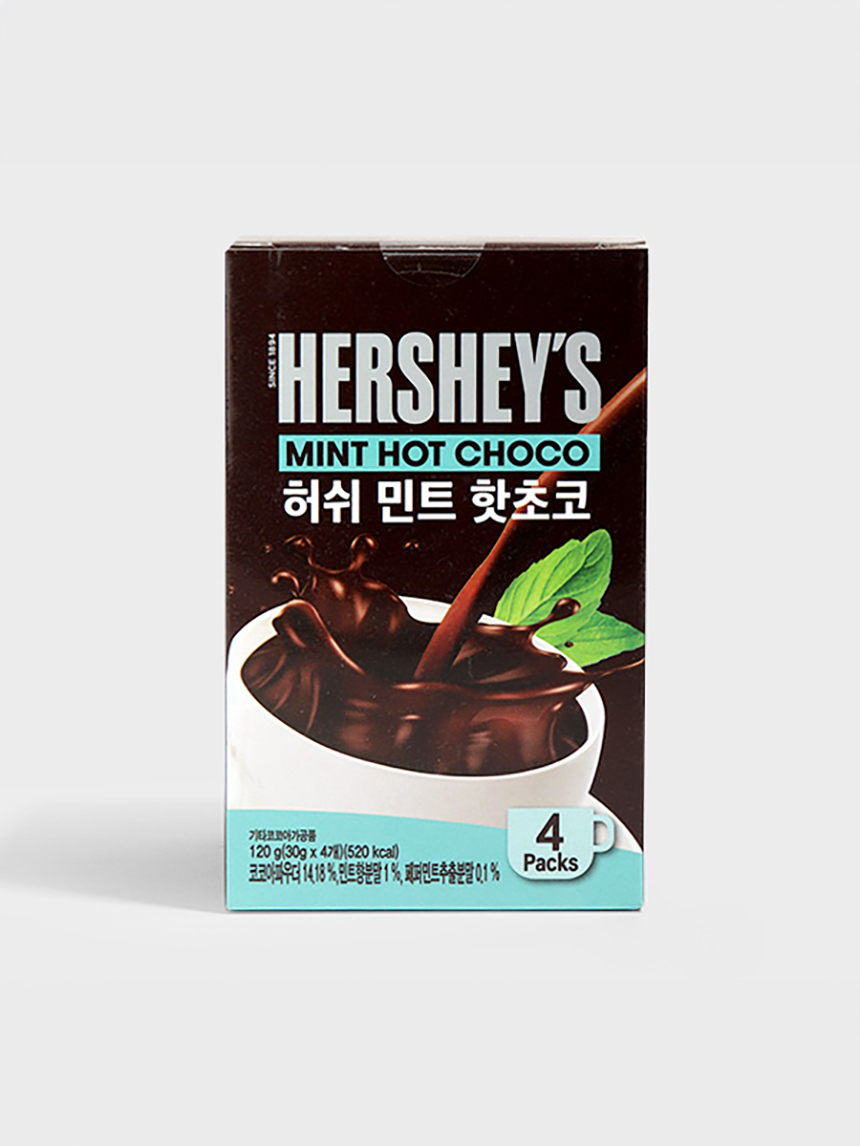 다이소 허쉬 민트 핫초코 120g