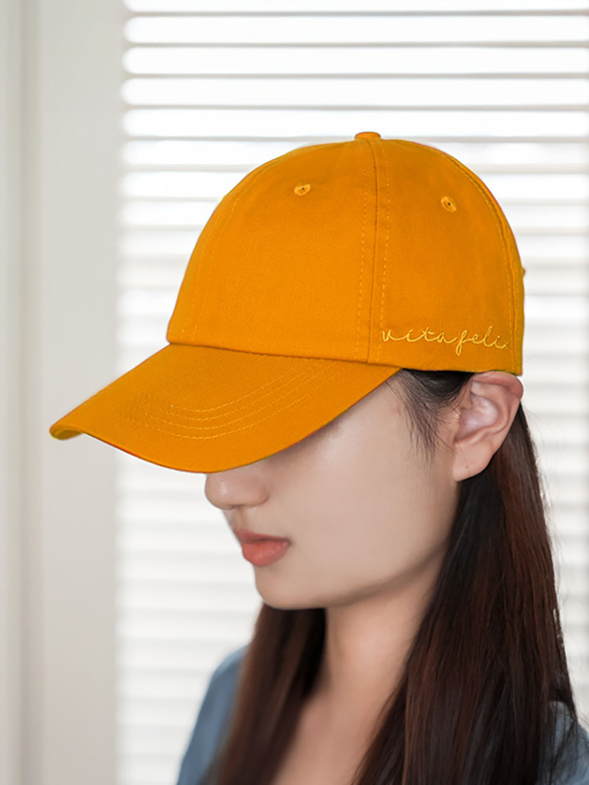 포인트 자수 캡모자