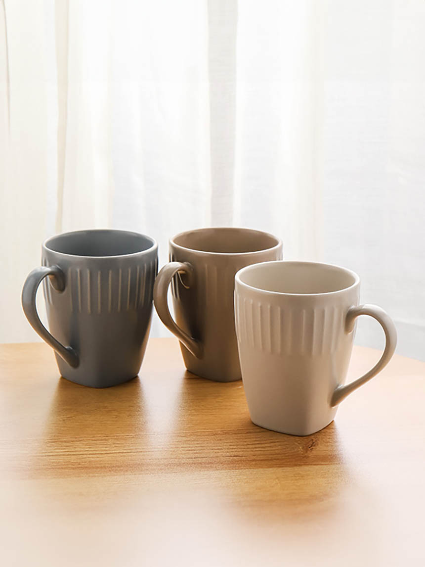 사각 라인 머그 380ml