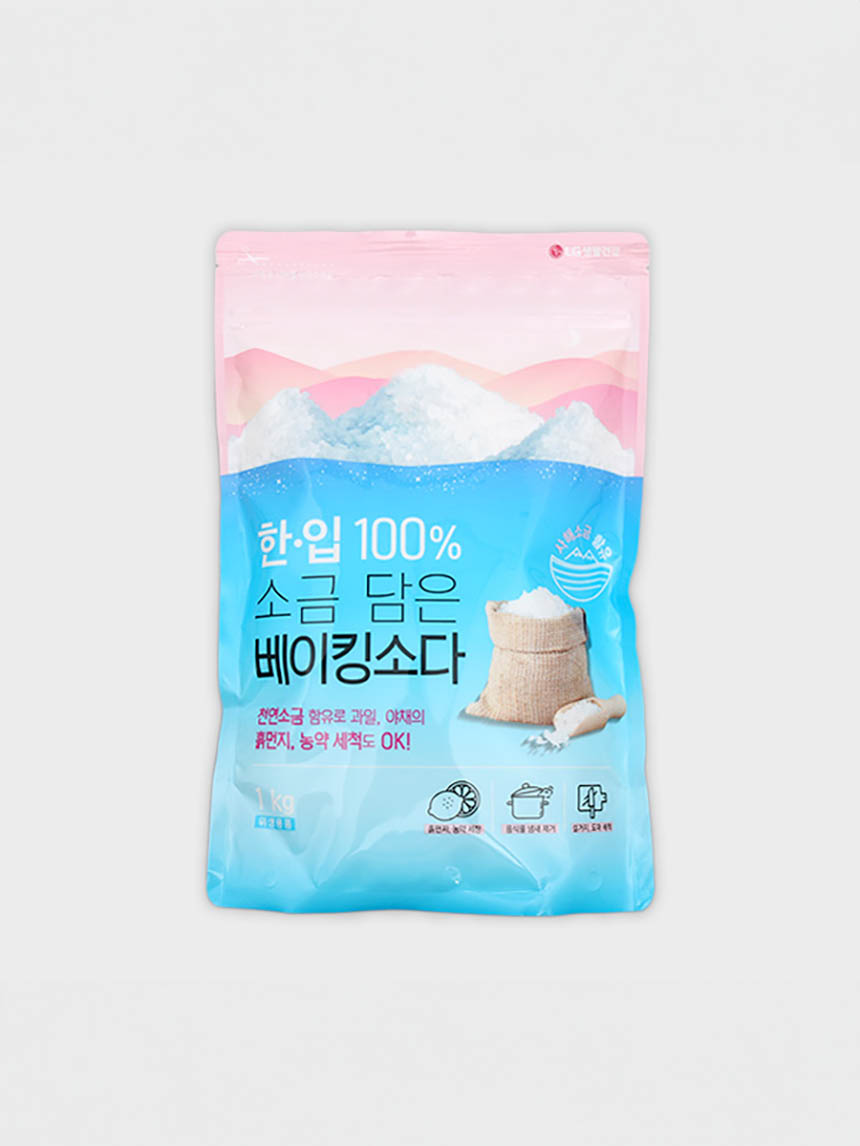 한입100% 소금담은 베이킹소다 (1 kg)