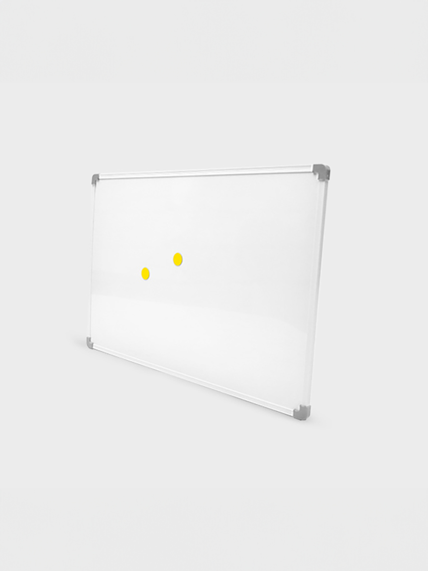 플라스틱 라운딩 화이트보드 40x60cm