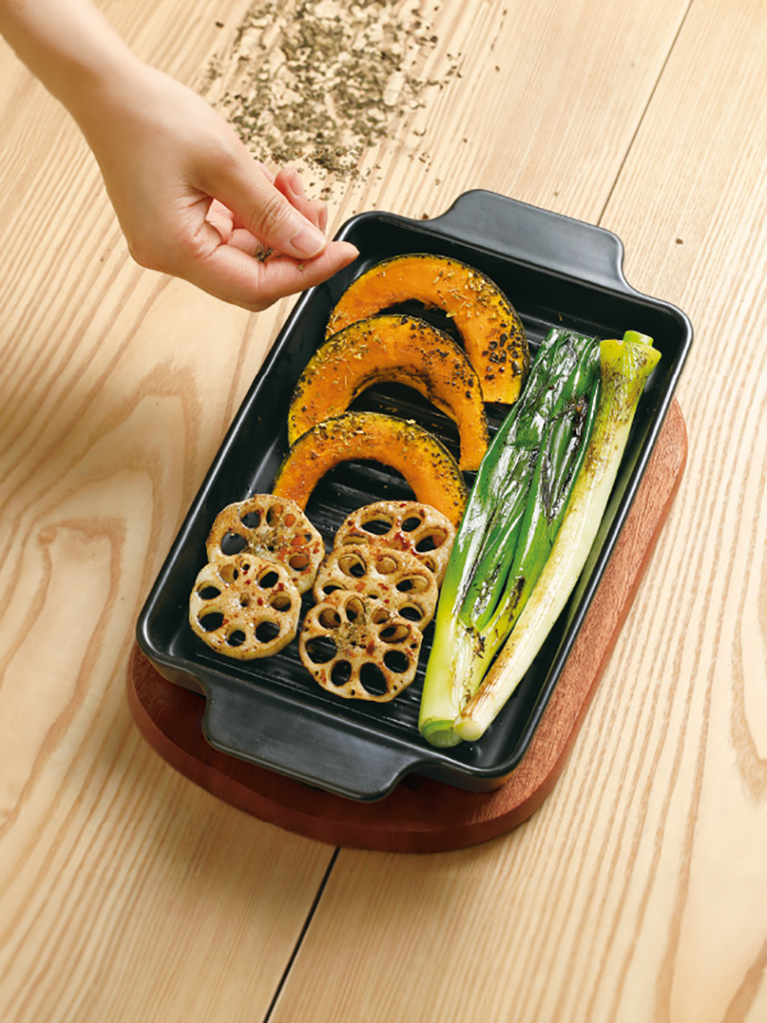 TS헤일그릴모양직사각접시(약23 cm)