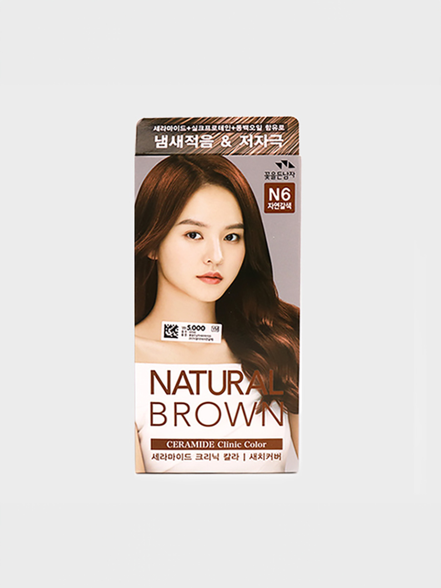 꽃을든남자 세라마이드 크리닉 칼라 N6 (자연갈색)