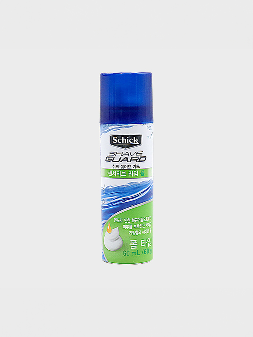 쉐이브가드센서티브라임폼(60 g)