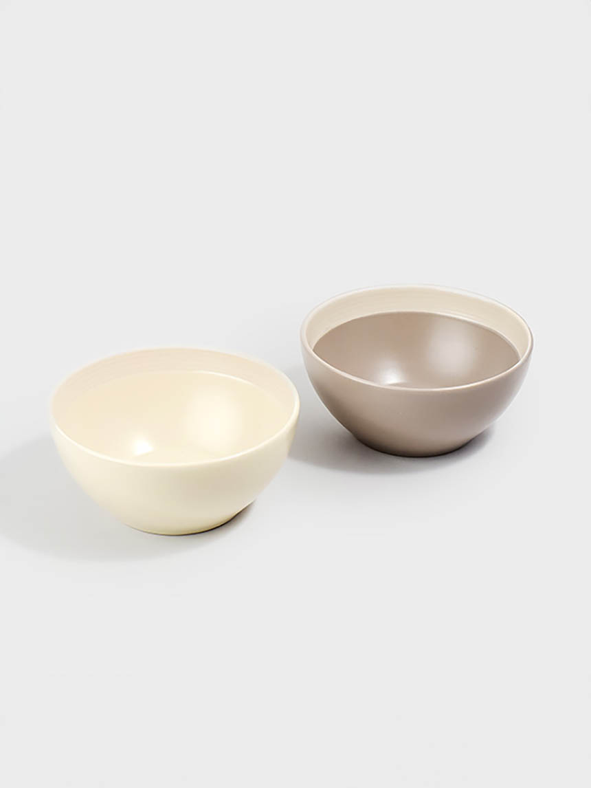 투톤 대접 15cm