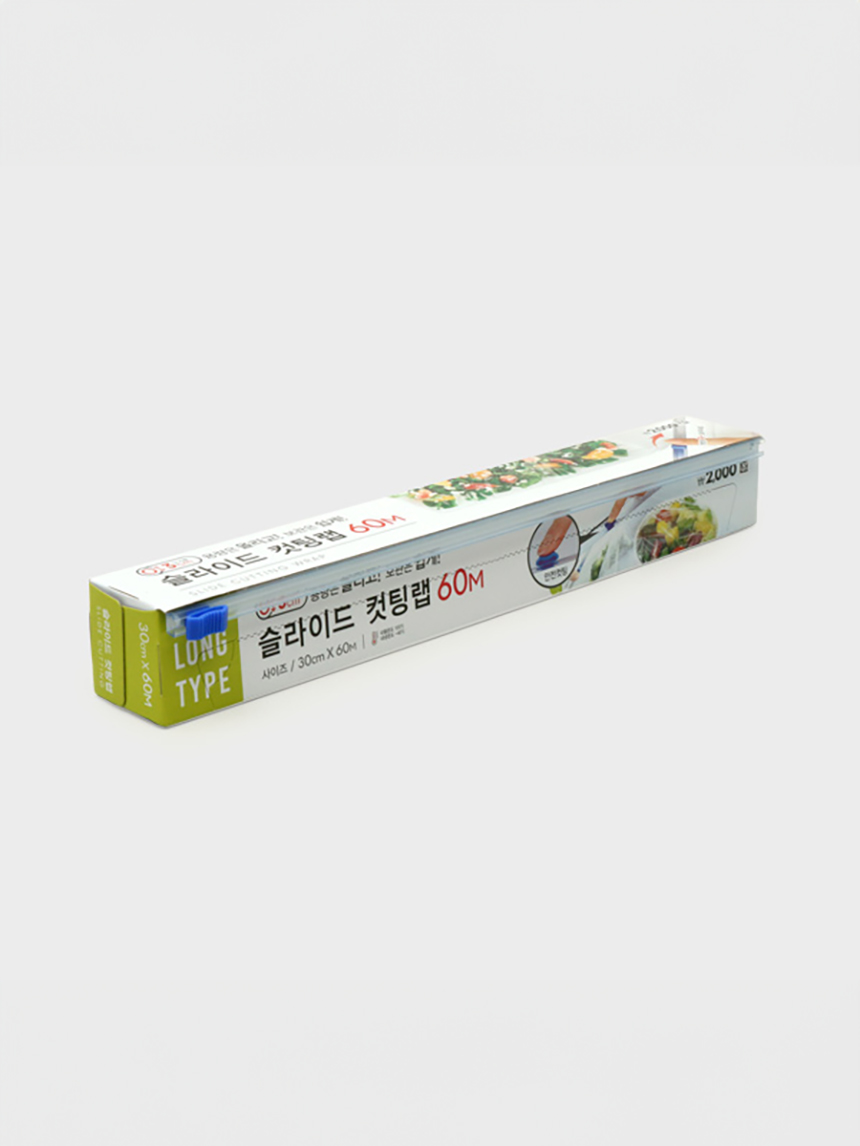 커터부착 위생랩 30cmx60m