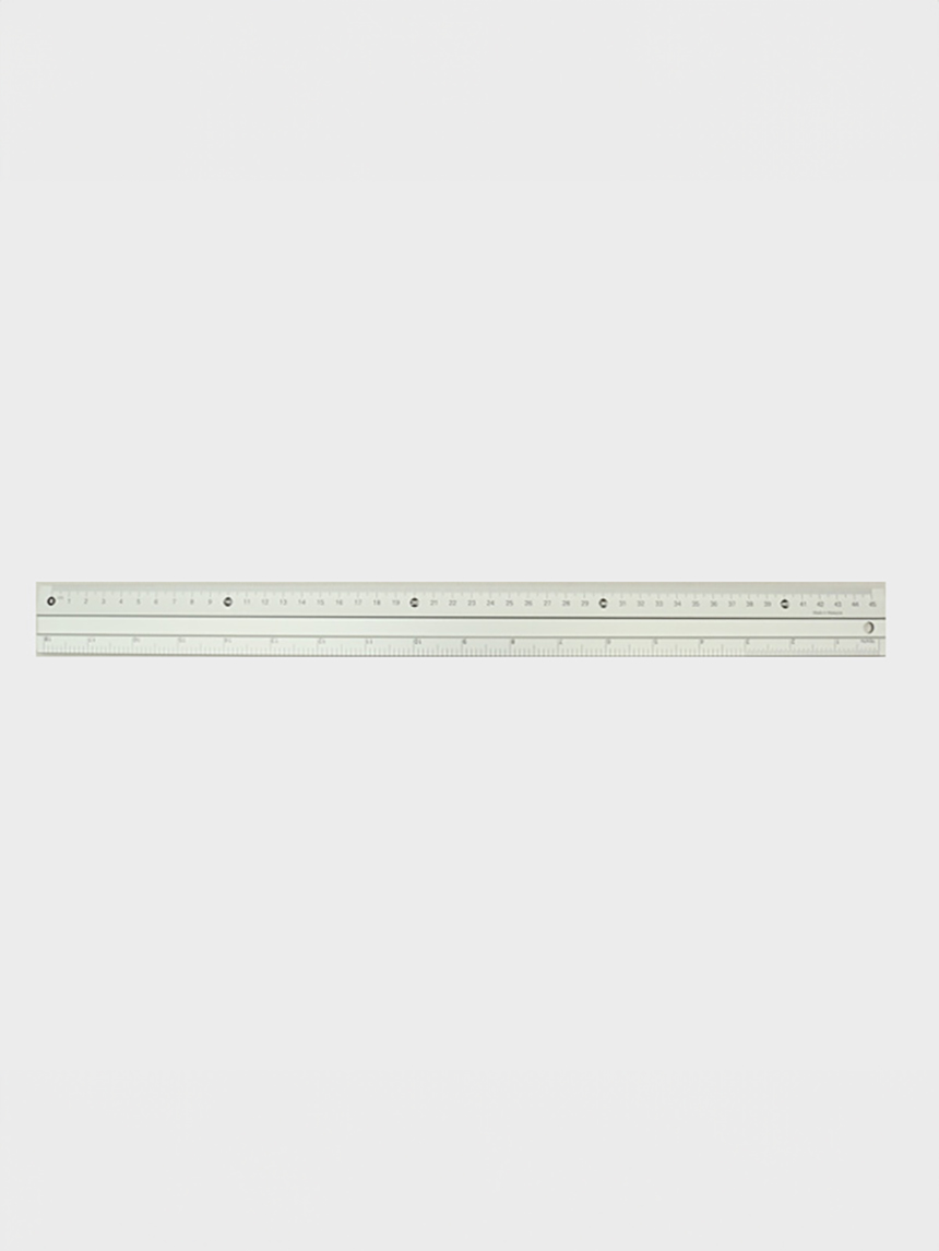 알루미늄 자 45cm