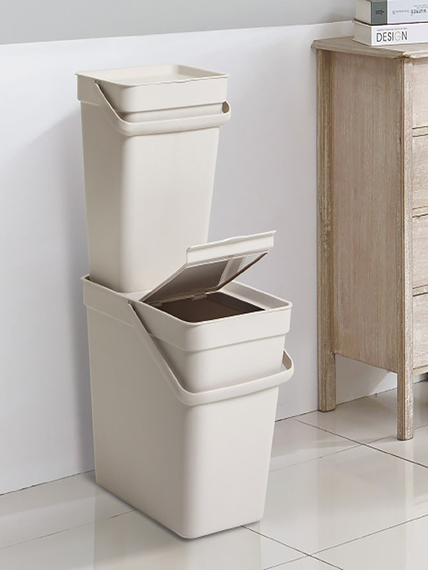 다이소 적재식뚜껑휴지통(약20 L)