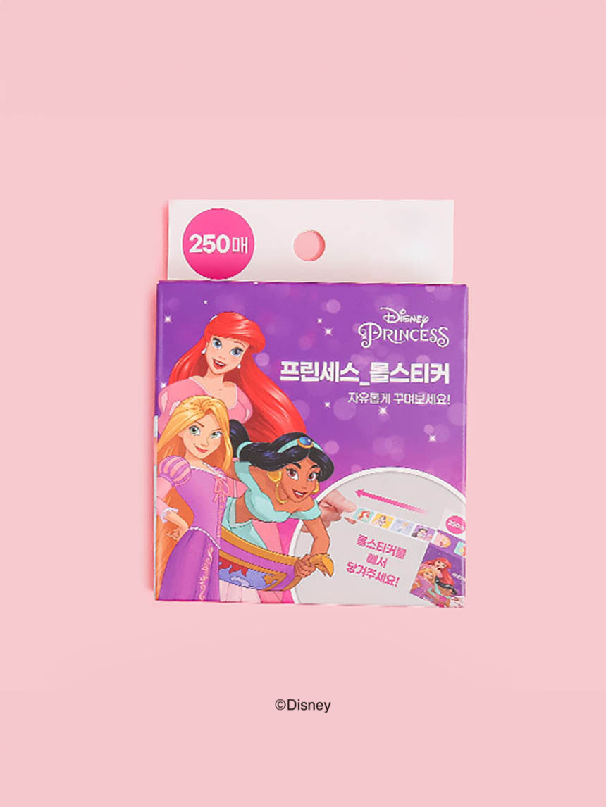디즈니 프린세스 롤 스티커