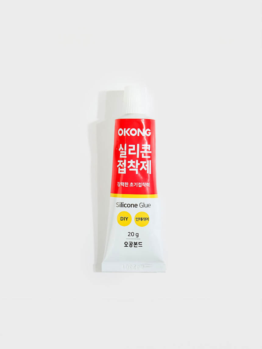 오공 실리콘접착제 20g
