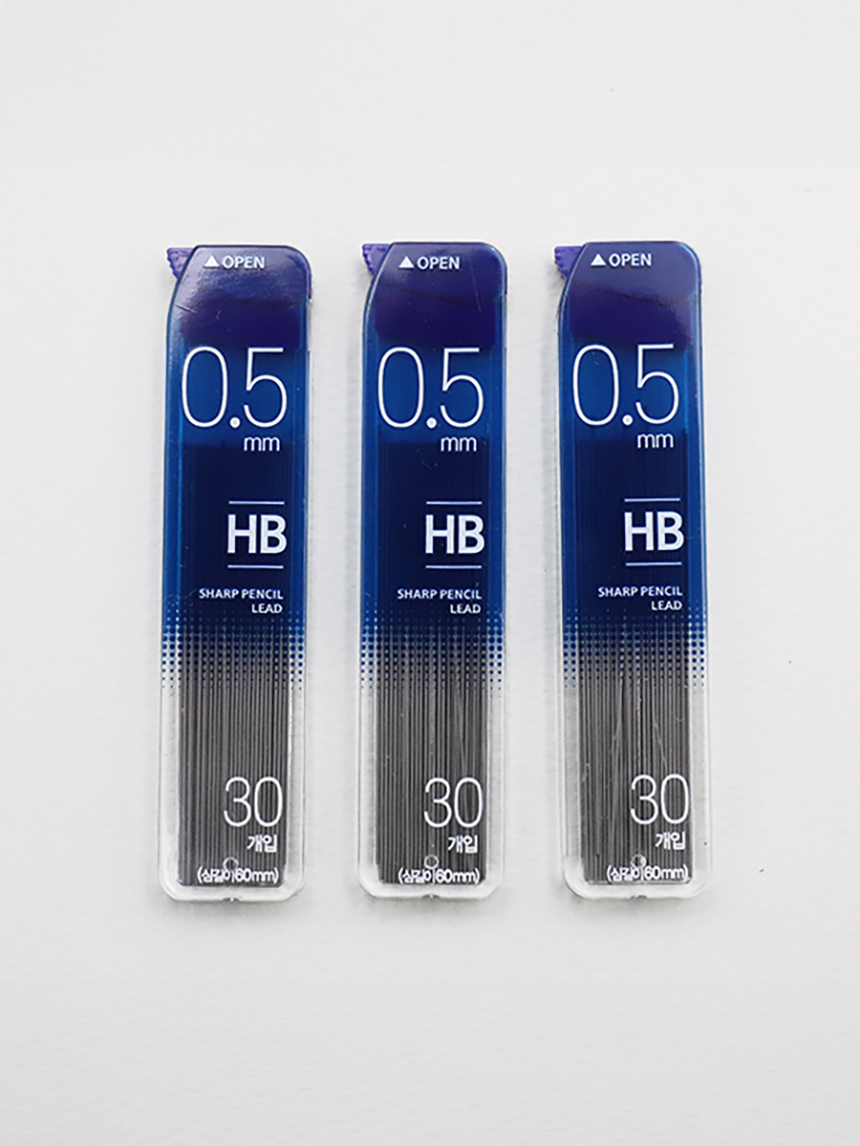 샤프심 HB 0.5mm 30개입 3P