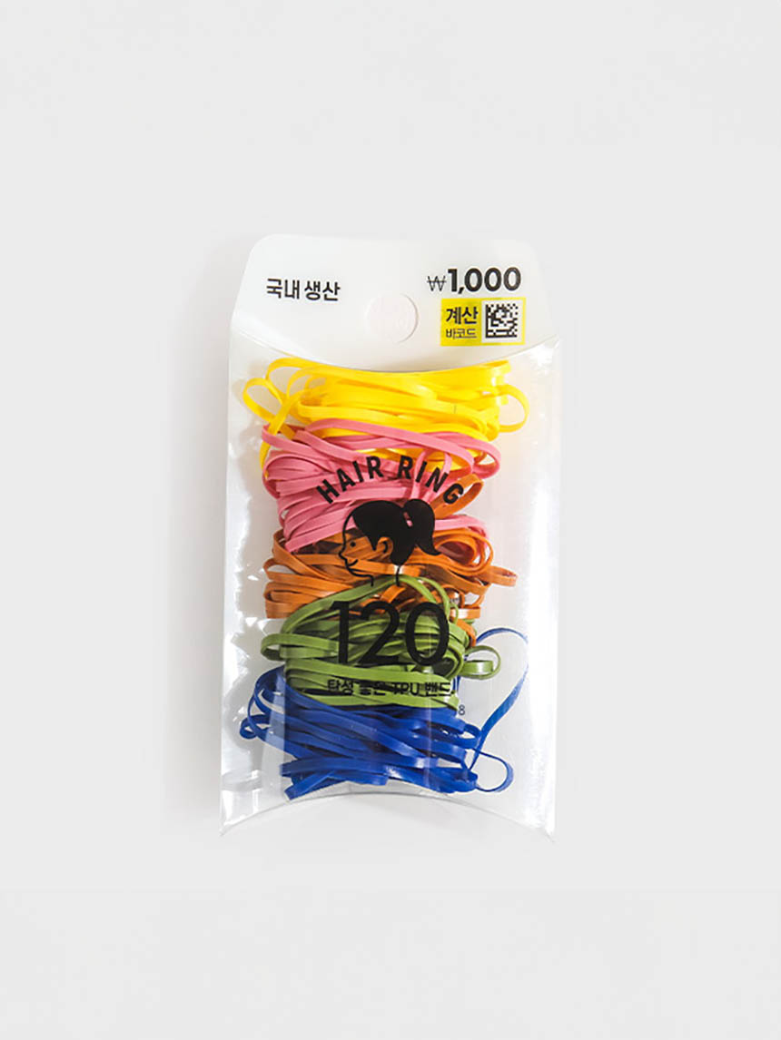 파스텔컬러 TPU 밴드 120개입
