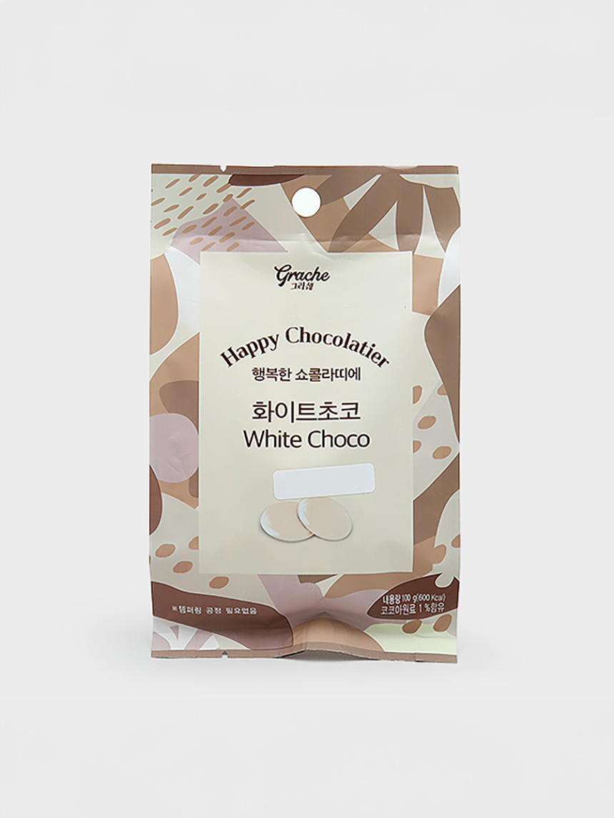 행복한 쇼콜라띠에 화이트초코 100 g