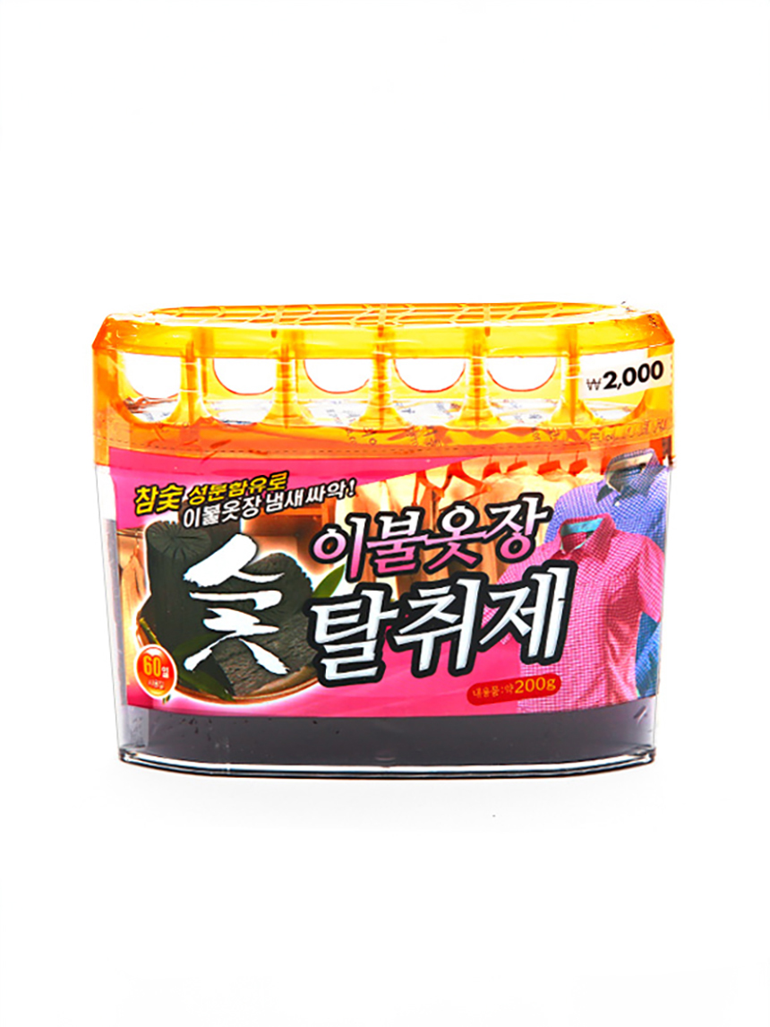 옷장용 슬림 숯 탈취제