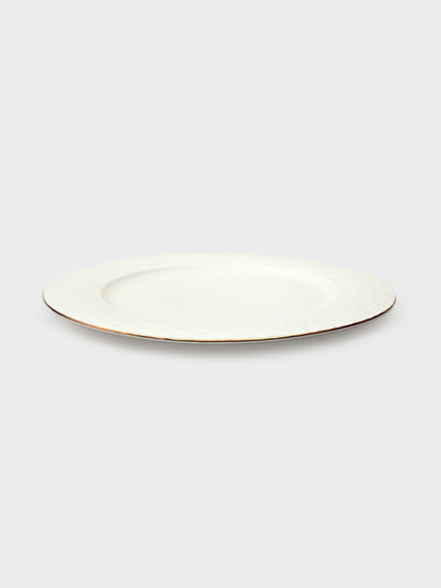 뉴본 금테 원형 접시 26 cm