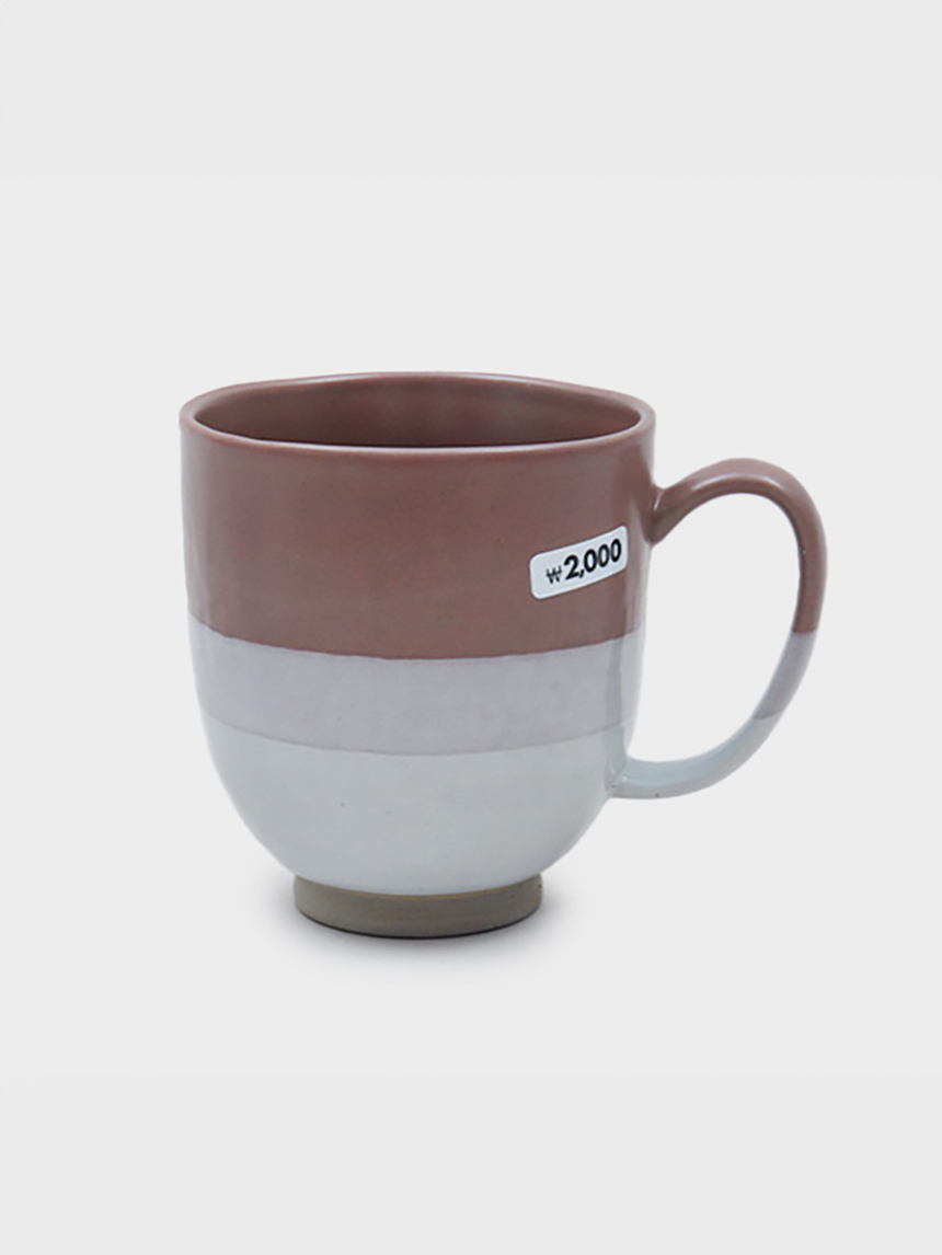 투톤무늬스톤머그(약300 ml)