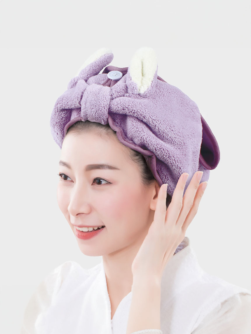 극세사헤어터번