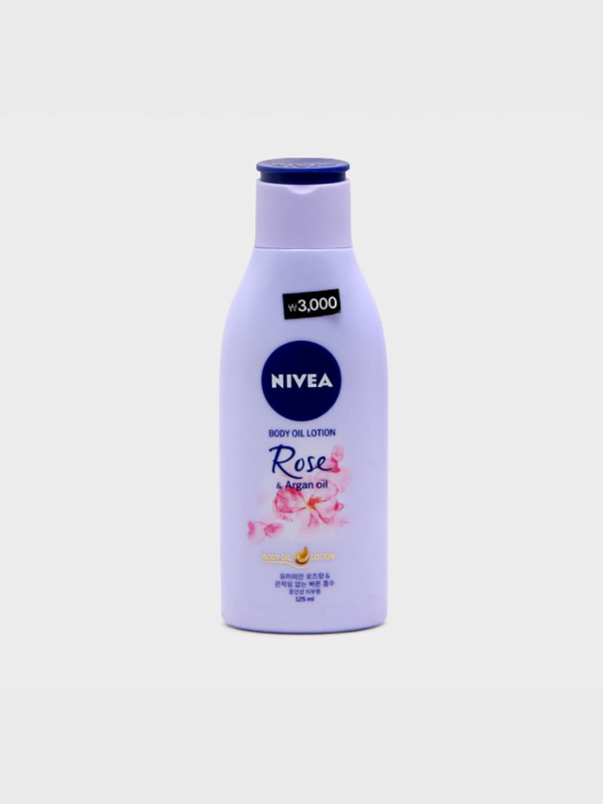 니베아 바디오일로션 로즈앤아르간오일(125 ml)