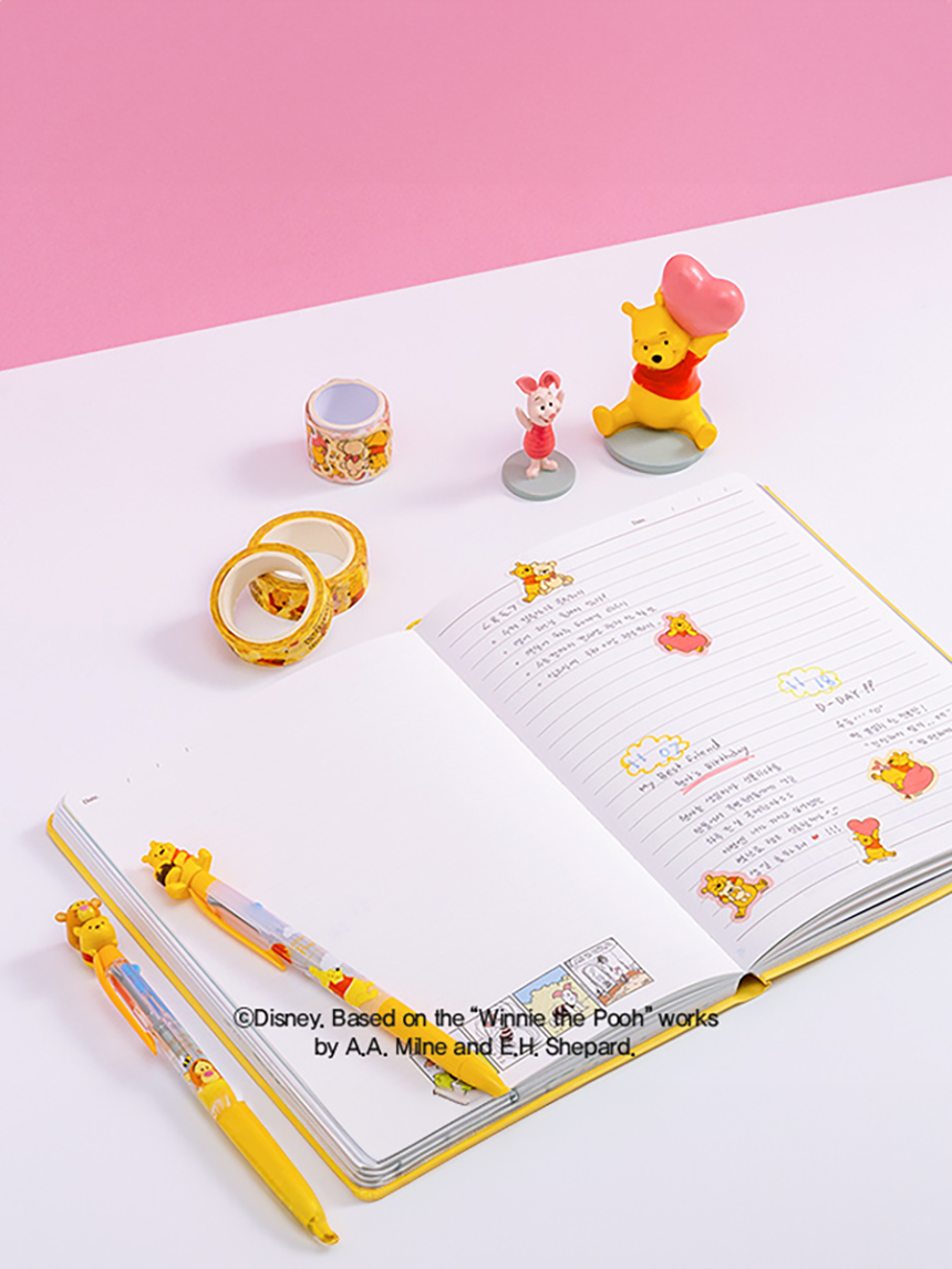 다이소 디즈니_위니더푸_떼어쓰는 마스킹테이프(100P)