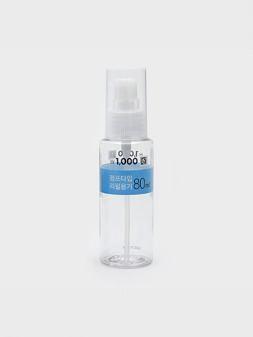 원형 펌프 용기 80 ml
