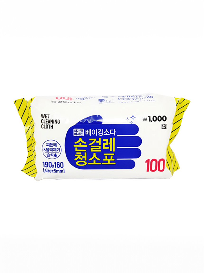 베이킹소다 손걸레청소포 100매
