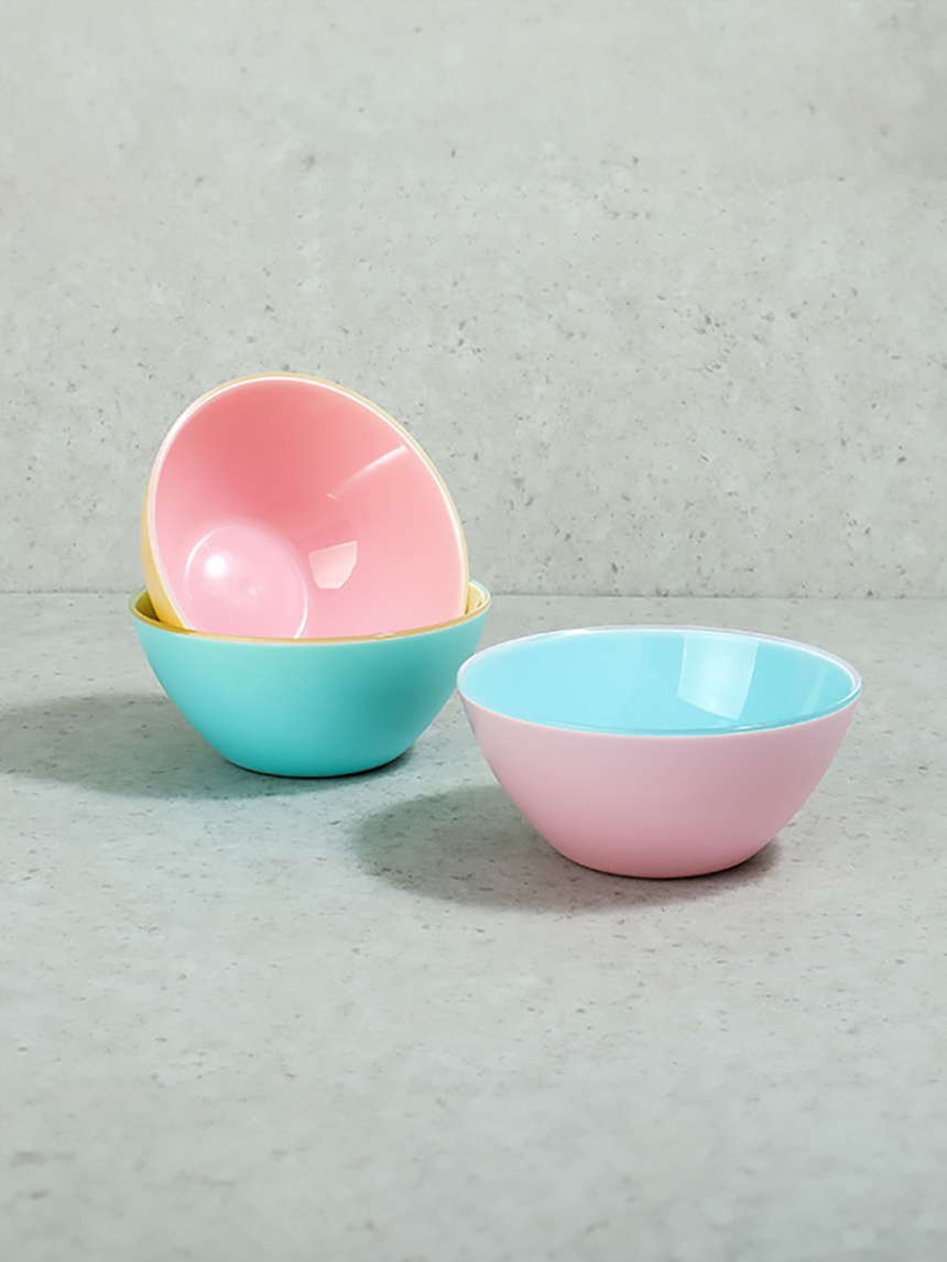투톤 컬러 플라스틱 공기 13cm