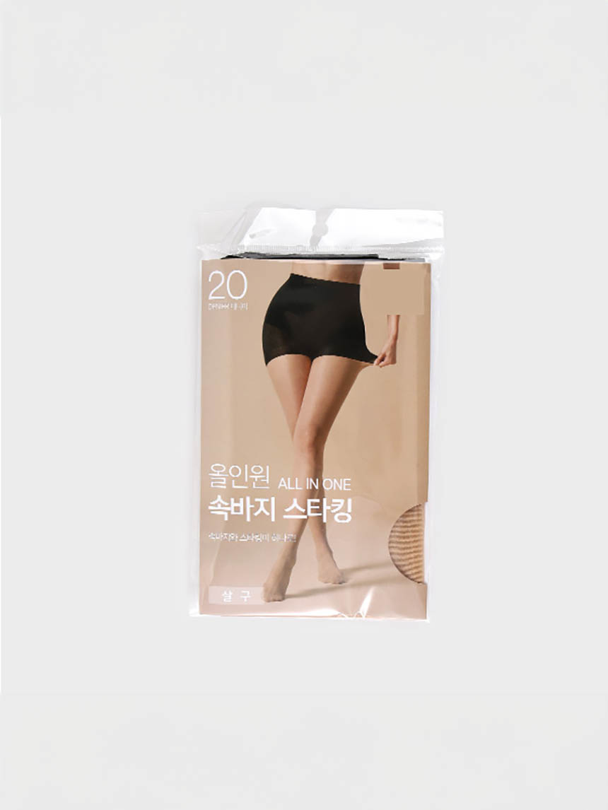 속바지 스타킹 (20D 살구)