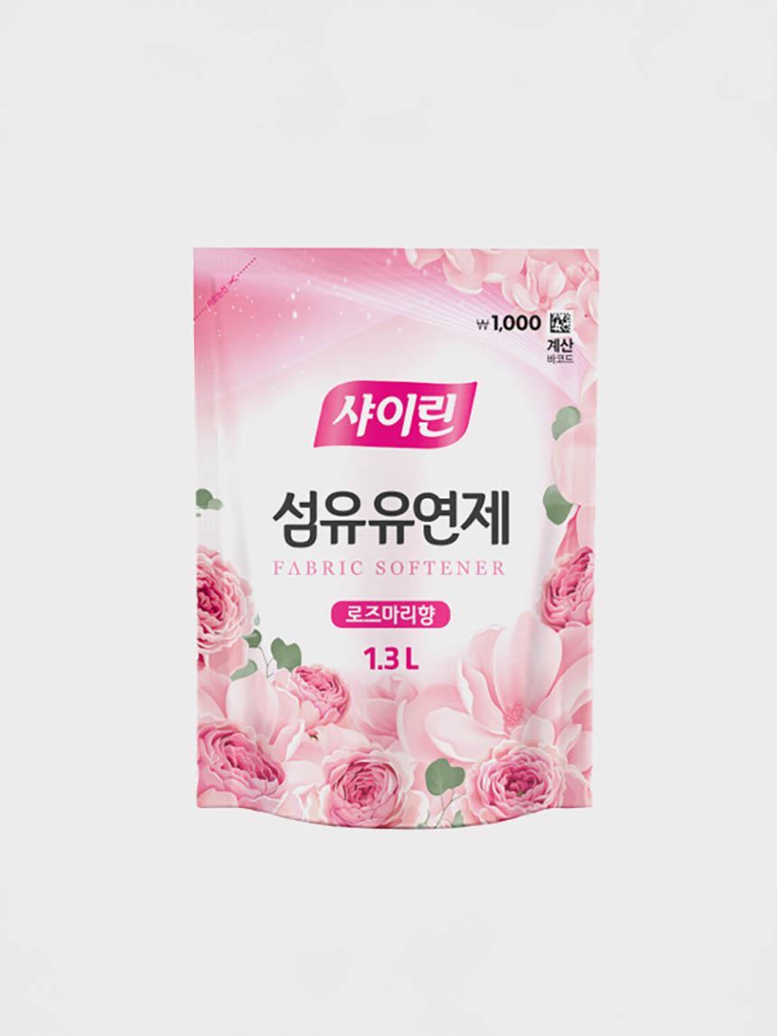 샤이린 섬유유연제 로즈마리향 1.3L