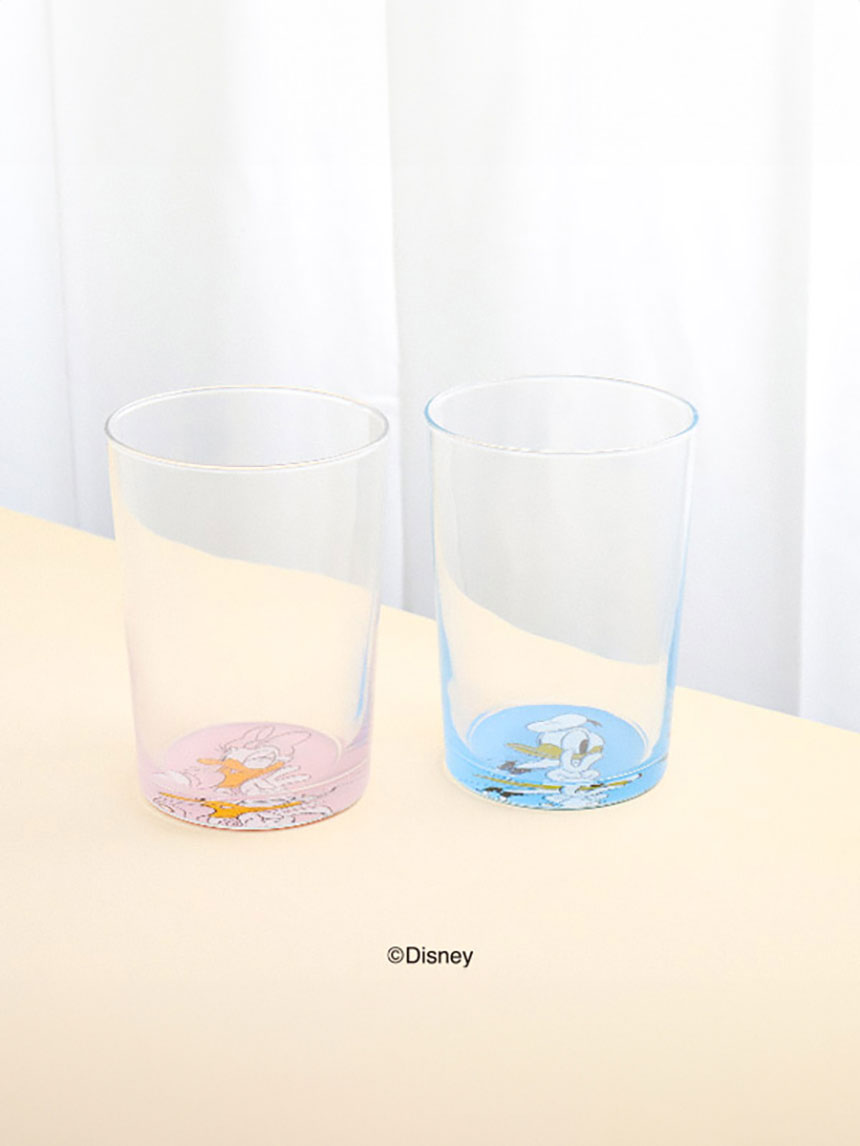 다이소 디즈니 도널드덕 바닥 전사컵 480ml