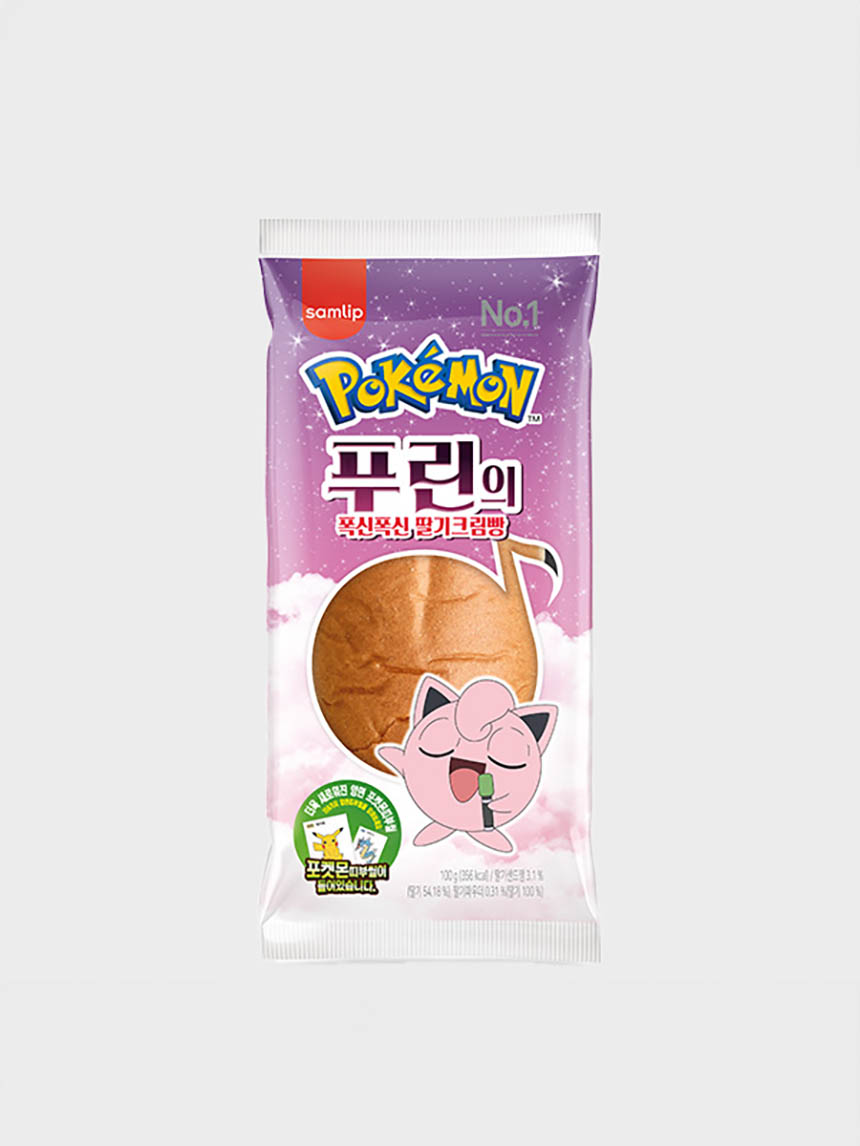 삼립푸린의폭신폭신딸기크림빵(100 g)