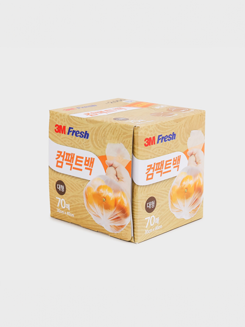 3M 후레쉬 컴팩트백 대형 70매입
