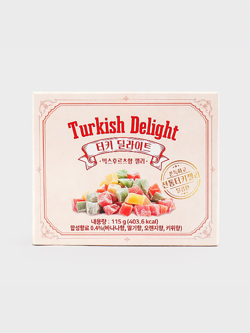 터키딜라이트 믹스 후르츠향 115g