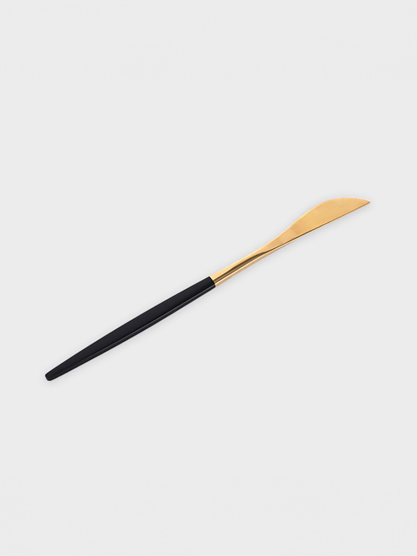 티타늄 골드 양식기 나이프 22cm