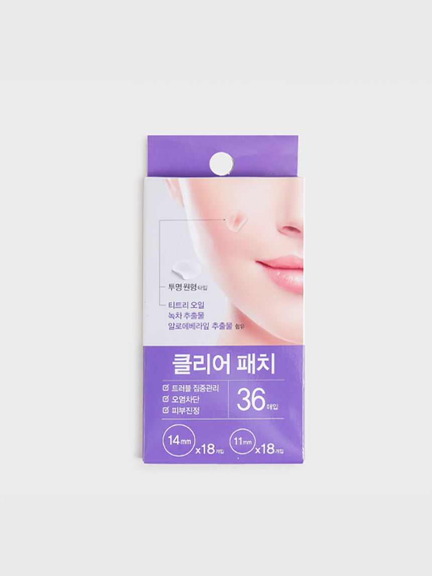 다이소 클리어 패치 36매